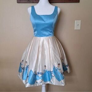 Sherri Hill Blue Ballerina Dress